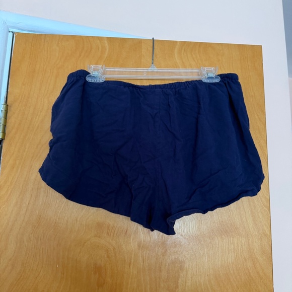 Mossimo Supply Co, Navy Blue Drawstring Shorts, Size L - Picture 2 of 3